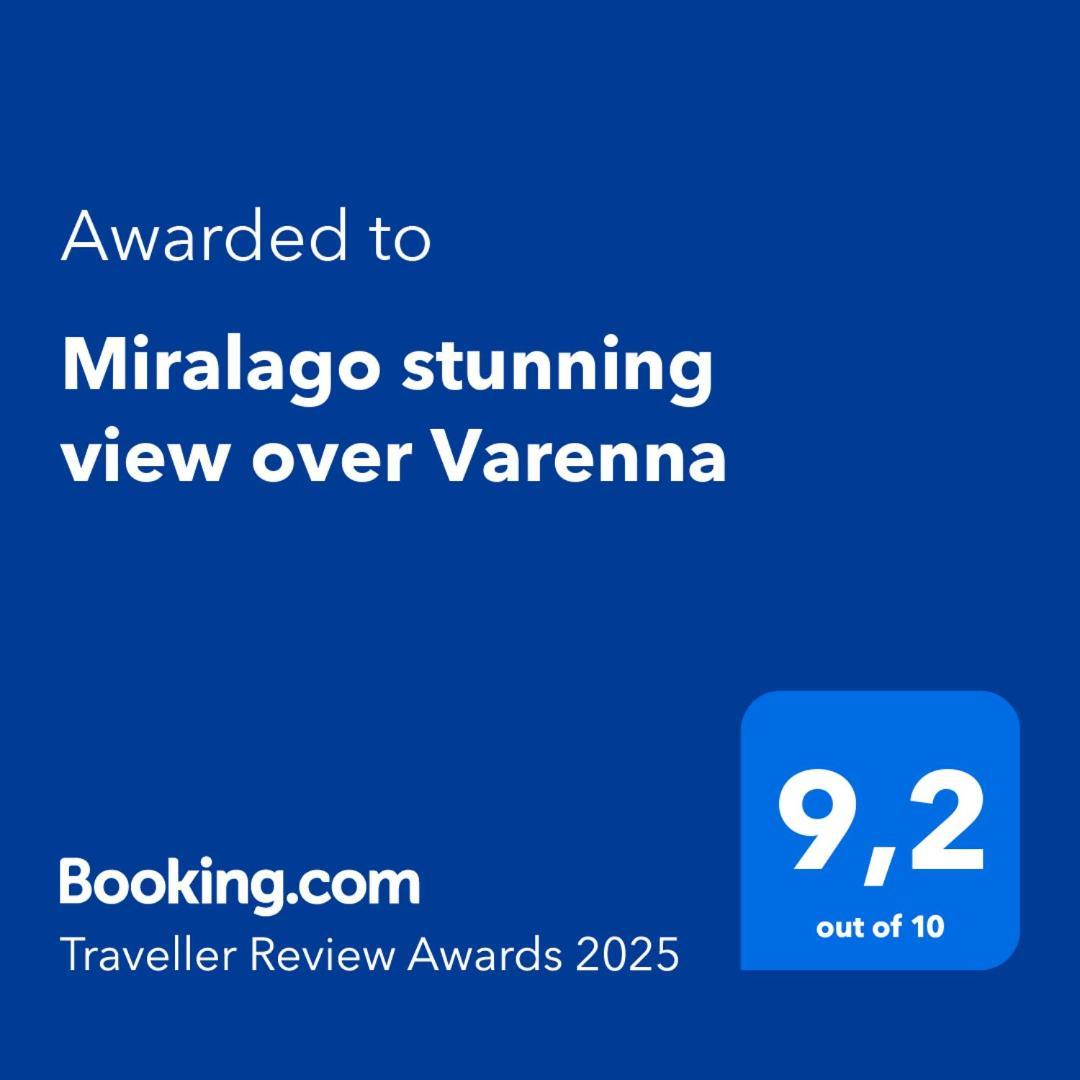 Miralago Stunning View Over Varenna Perledo Eksteriør billede